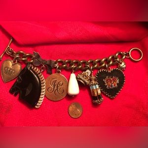 NIB Vintage Unique & Rare Juicy Couture Semi-Precious Stone Bracelet